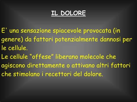 Ppt Il Dolore Powerpoint Presentation Free Download Id5468463