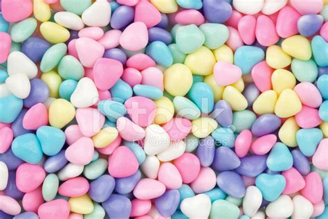 Pastel Colored Candy Hearts Stock Photo Royalty Free Freeimages