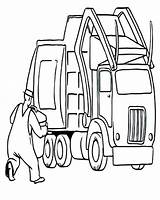 Coloring Truck Garbage Trash Lowrider Drawing Pack Vehicles Dump Getdrawings Getcolorings Kenworth Printable Colorings sketch template