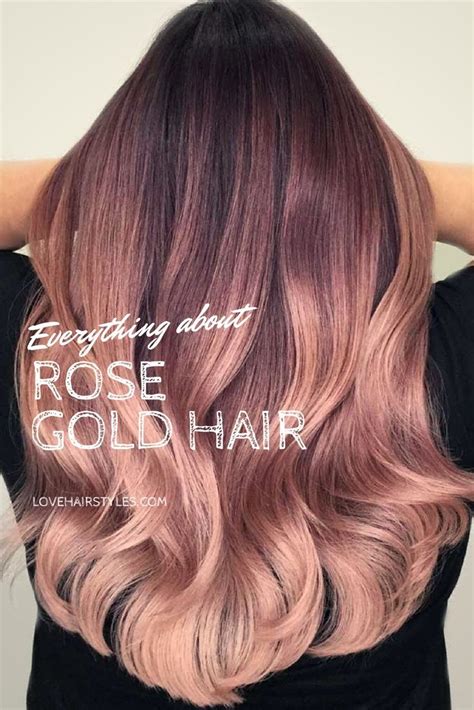 Top Tips To Experiment With A Rose Gold Hair Color Artofit