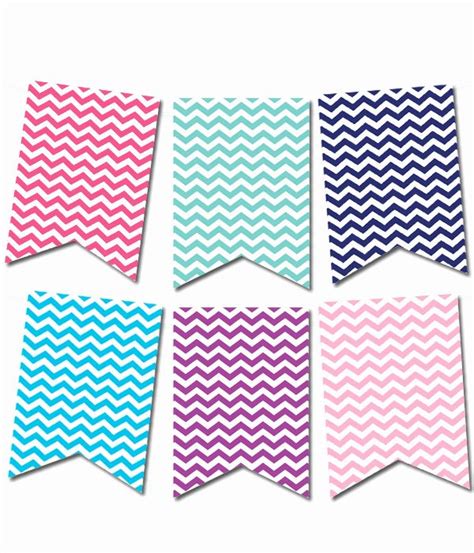Printable Banner Template Free Elegant Printable Banners Make Your Own Banners With Our Chevron