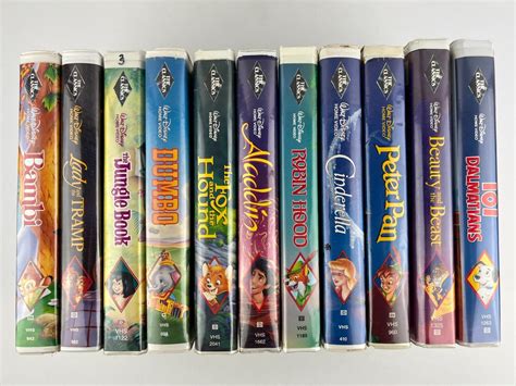 Walt Disney The Classics Black Diamond VHS Tape You Pick Title EBay