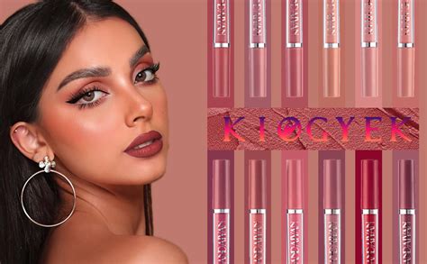 Kiogyek Pz Opaco Lip Gloss Set Sexy Matte Rossetto Liquido Lunga