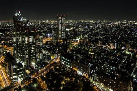 Tokyo Cityscape At Night Photograph By Photo By Chad Dao Fine Art America