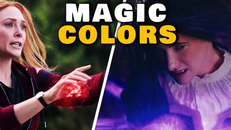 Wanda And Agatha Different Magic Colors Explained Youtube