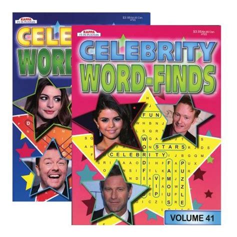 48 Wholesale Kappa Celebrity Word Finds Puzzle Book At