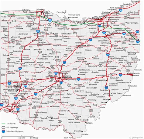 Map Of Columbus Ohio And Surrounding Area Secretmuseum