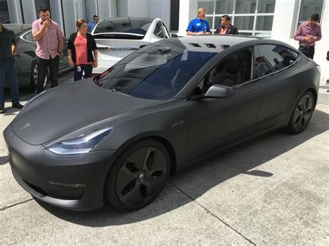 I will be showing you the premium black interior of the tesla model 3 awd long. T Sportline's Matte Black Model 3 Offers Owners New ...