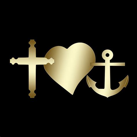 Cross Heart Anchor Free Image On Pixabay