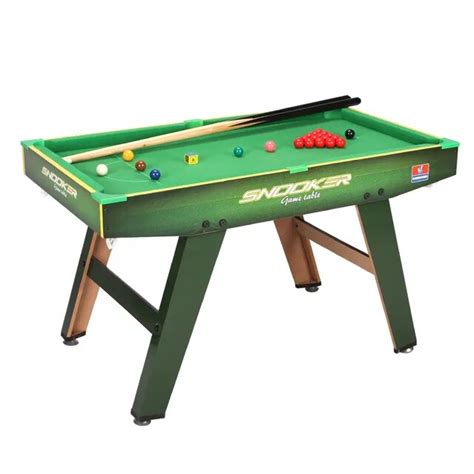 Kids Toy Small Size Snooker Table For Kids Genuine Wooden Billiard Ball