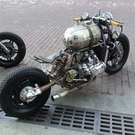 Goldwing Steampunk Bike By Gotham Garage Steampunk Motorcycle Rat