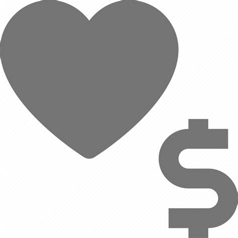 Heart Like Money Icon Download On Iconfinder