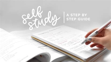 How To Self Study 📚 A Step By Step Guide Youtube