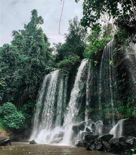 Dive Into This Hidden Cambodian Waterfall
