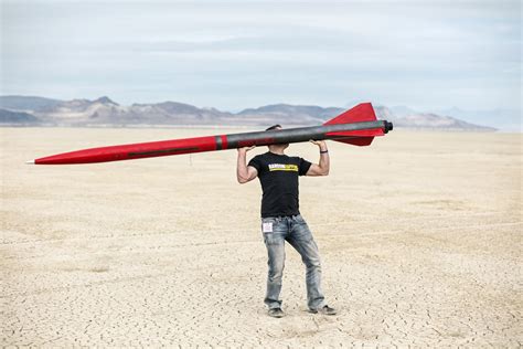Amateur Rocket Builders Flock To Black Rock Desert