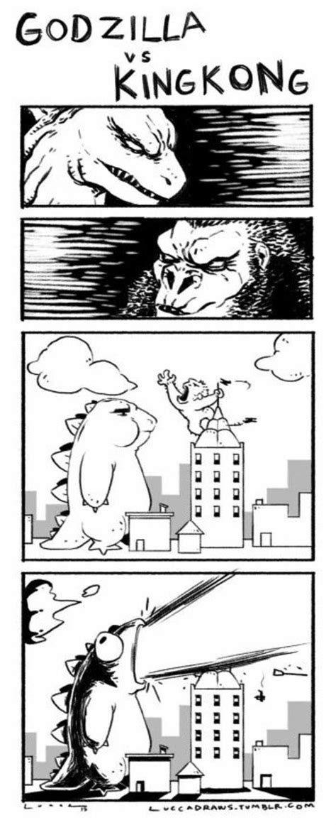 Your daily dose of fun! Godzilla vs. King Kong | Godzilla | Know Your Meme