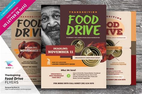 This simple but effective flyer is complete with standard fonts and license. 7+ Food Drive Flyers Template PSD and Ai Format - Graphic ...