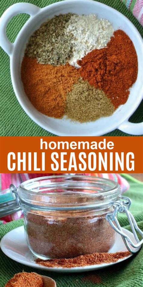 Homemade Chili Seasoning Homemade Chili Seasoning Homemade Chili Seasoning Mix Chili