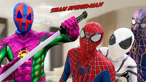 Team Spider Man Vs Bad Guy Team Super New Bad Hero Is Not Good Hero