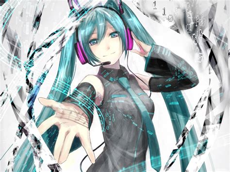 Tapeta Vocaloid Hatsune Miku Anime Hd Widescreen High Definition