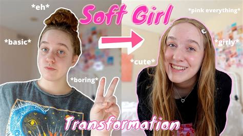 Soft Girl Transformation💕 Wow Thats A Lot Of Pink Youtube