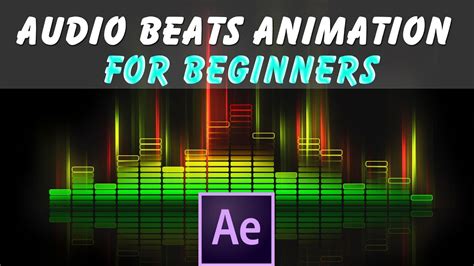 Audio Beats Animation For Beginner After Effects Youtube