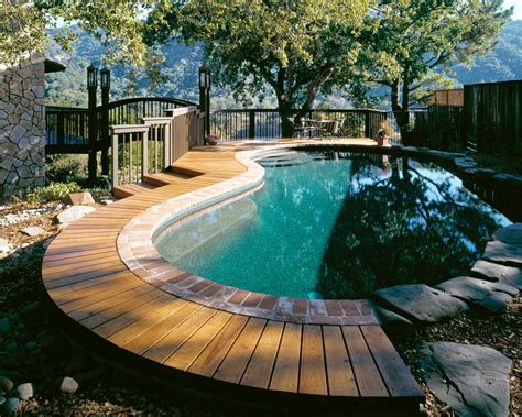 Pool Deck Designs And Options Diy