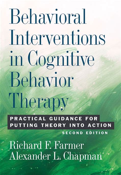 Behavioral Interventions In Cognitive Behavior Therapy Practical