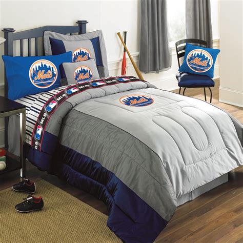 Cozy up with a comfy new york mets blanket. New York Mets MLB Authentic Team Jersey Bedding Queen ...