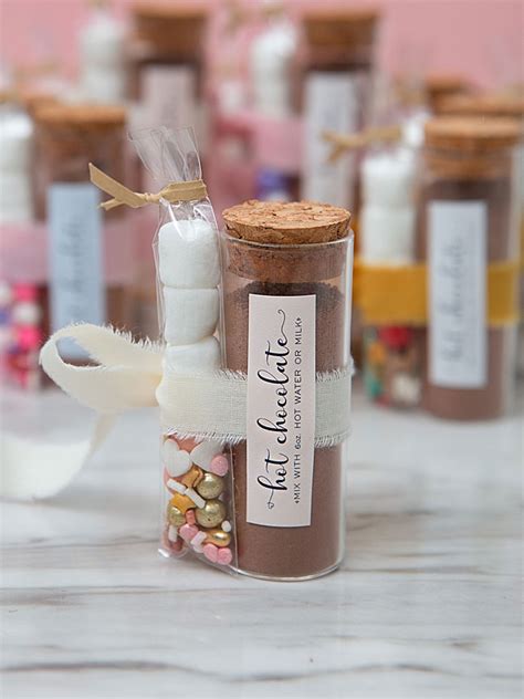 How To Make The Most Adorable Hot Chocolate Favors Something Turquoise