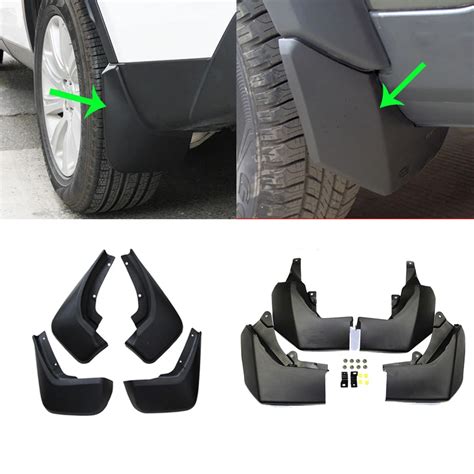 Pcs Car Mud Flaps Splash Guards Front Rear Fender Mudguards For Land Rover Discovery