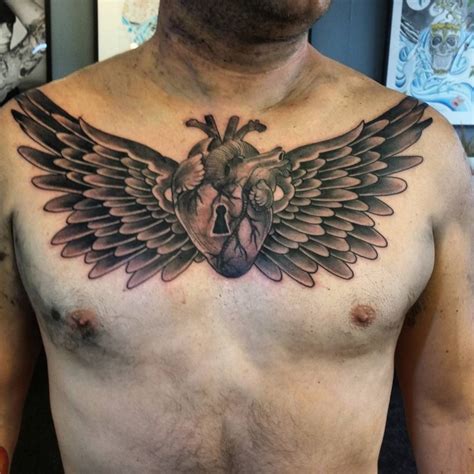 Angels Tattoos On Chest Best Tattoo Ideas