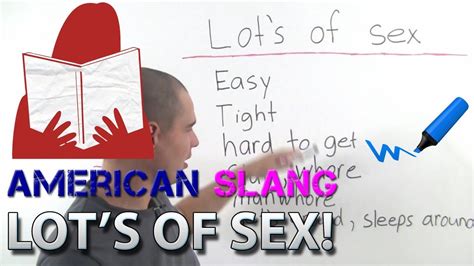 American Slang Spoken English Lesson 14 Lots Of Sex Youtube