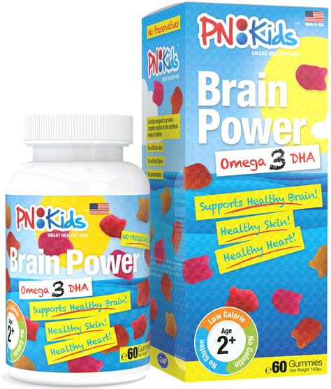 Pnkids Brain Power Omega 3 Dha 30 Viên