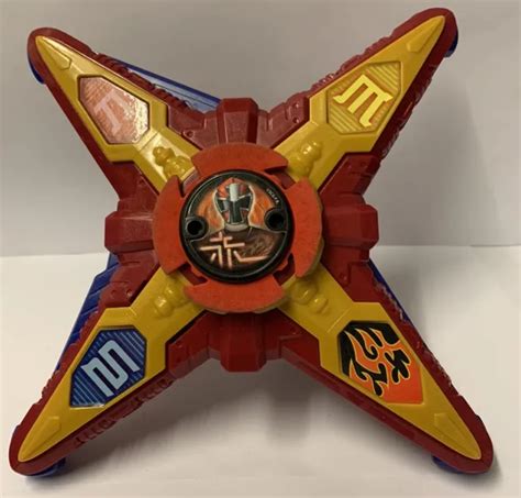 Power Rangers Ninja Steel Deluxe Red Rangers Star Morpher Toy Dx With
