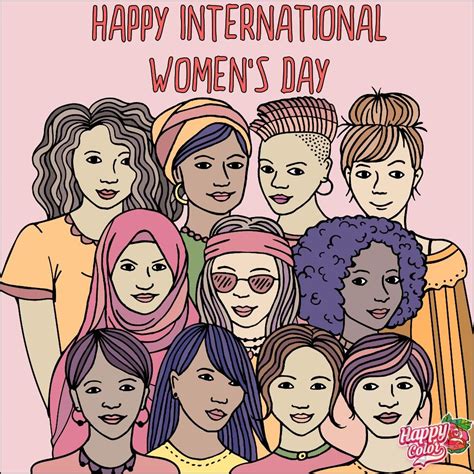 This year's international women's day is like no other. Pin by Lacey Willis on My Happy Colour | Happy ...
