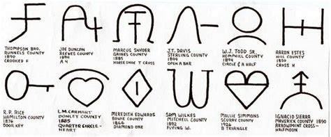 The alphabet with its printable alphabet letters is a great resource for preschool activities or for teaching english as a second language. The brand....... | Cattle brands, Branding, Cattle
