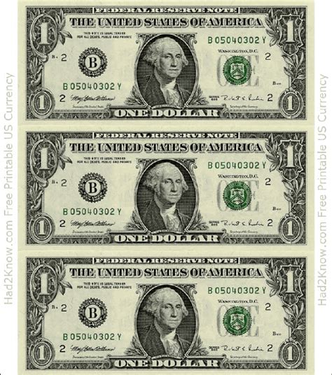 Printable 20 Dollar Bill Actual Size