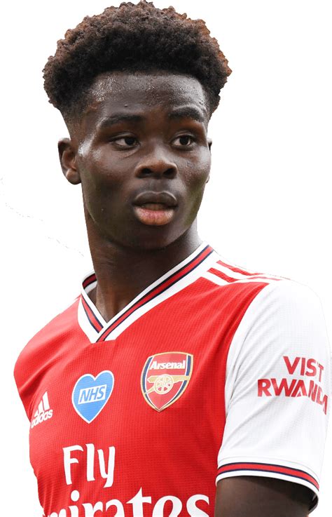 Bukayo Saka football render - 70102 - FootyRenders