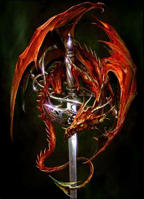 Dragon Fantasy Dragon Dragon Pictures Dragon Sword