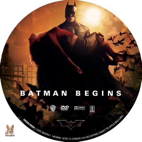 The Batman Dvd Label