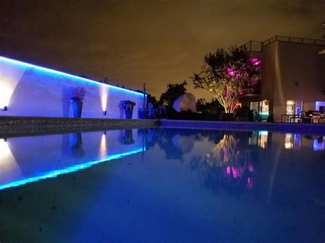 They come in either red, green, blue, or interchanging lights. IP65 Blue Outdoor LED Strip Lights | Flexfire LEDs, Inc.