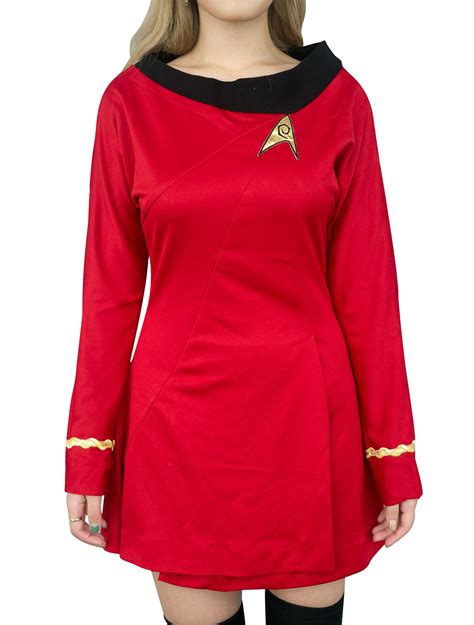 Star Trek Costume Uhura Tos Uniform Classic The Original Series Skirt