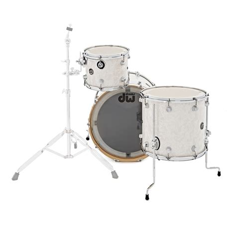 Dw Drums Performance Series 20 3 Piece Shell Pack White Marine At