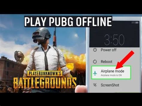 How To Play Pubg Mobile Offline Youtube