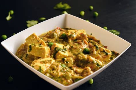 Malai Matar Paneer Recipe Cottage Cheese Peas In Rich Creamy Gravy