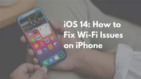 IOS Wi Fi Not Working Slow Or Dropping Out Ways To Fix These Issues