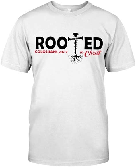 Leetgroupau Rooted In Christ T Shirt Au Fashion