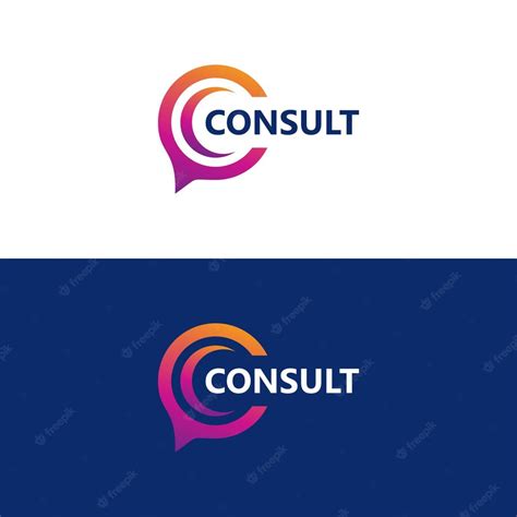 Premium Vector Consulting Logo Icon Vector Isolated