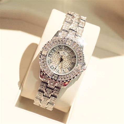 Women Quartz Watches Luxury Diamond Famous Elegant Dress Watches Ladies